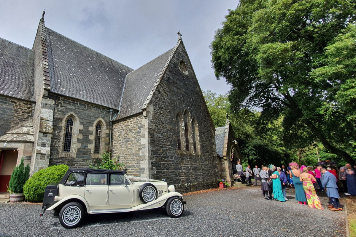 Wedding at Inch Church