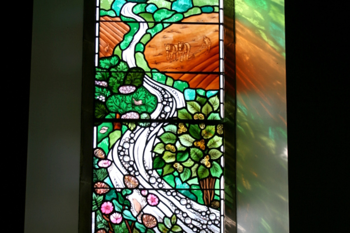 Alloway Church - Burns Window