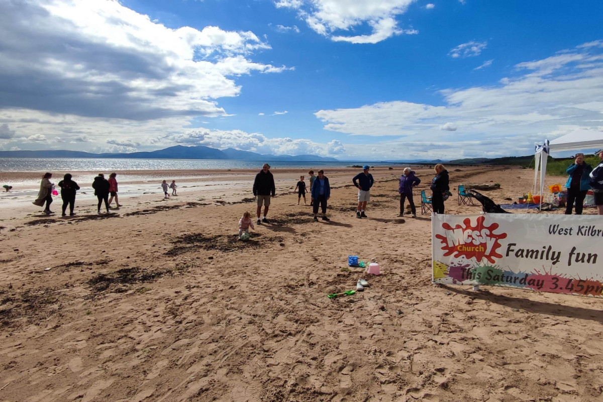 Messy Church at the Beach